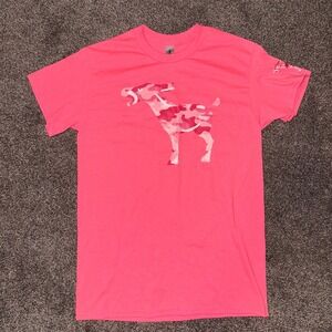 Unisex Gildan‎ Pink Donkeys Steaks Place T-Shirt